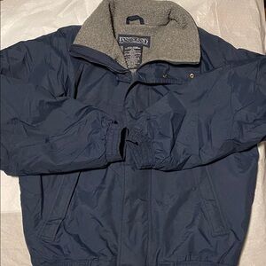 Y2K Lands End Men's Polartec Gore-Tex Winter Coat / Bomber Jacket. Gently Used.